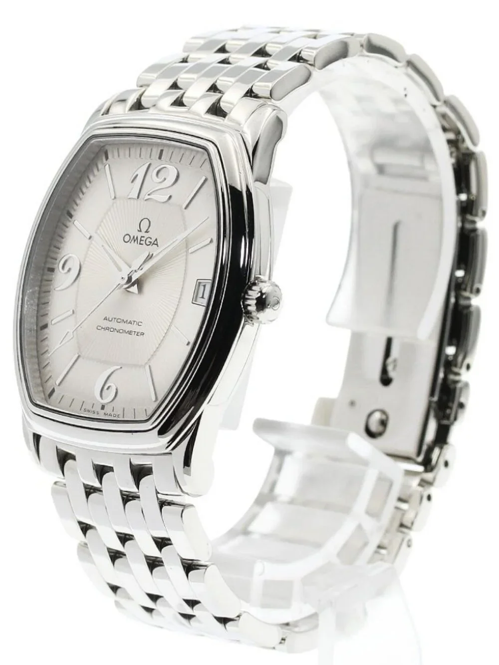 OMEGA De Ville Prestige 4503.31 Date Silver Dial Automatic Men's Watch_973547